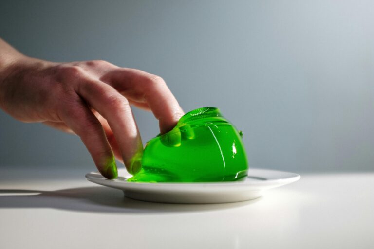 Jelly made of High transparency gelatin